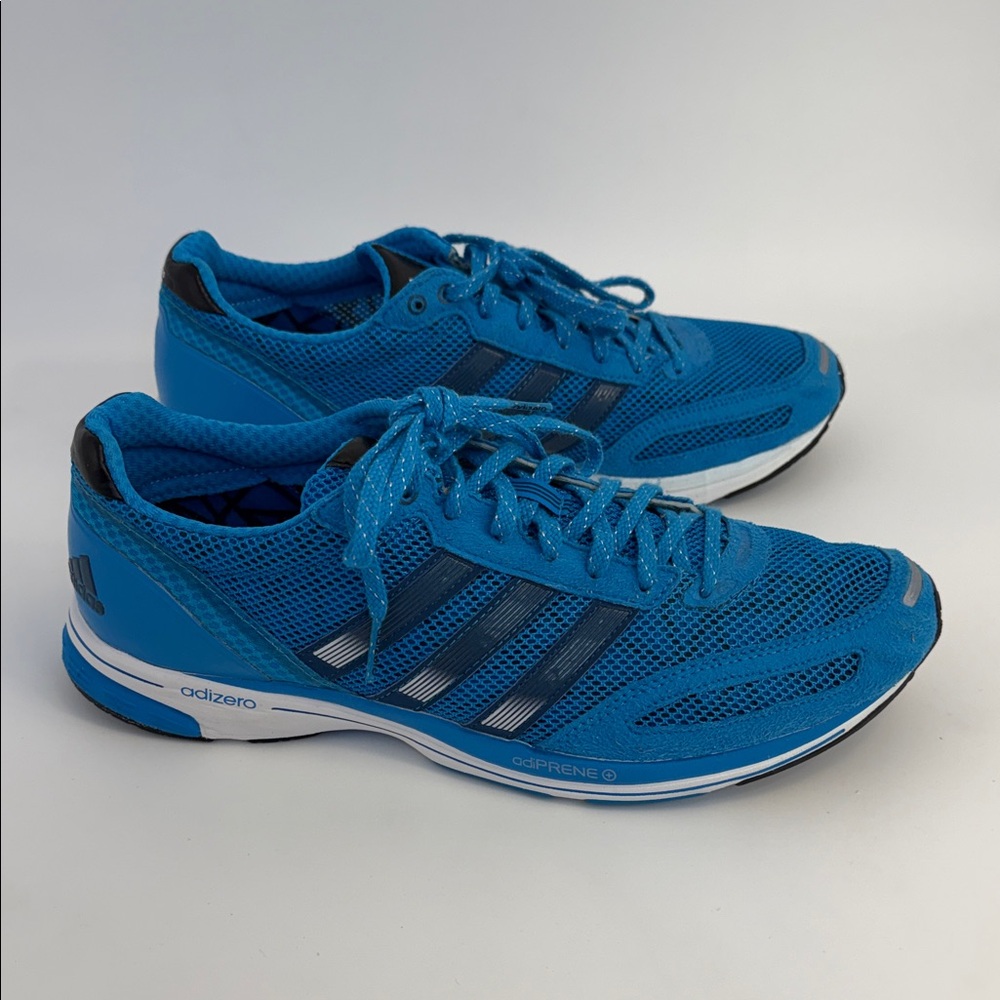 Adidas Vibrant Blue Athletic Sneakers